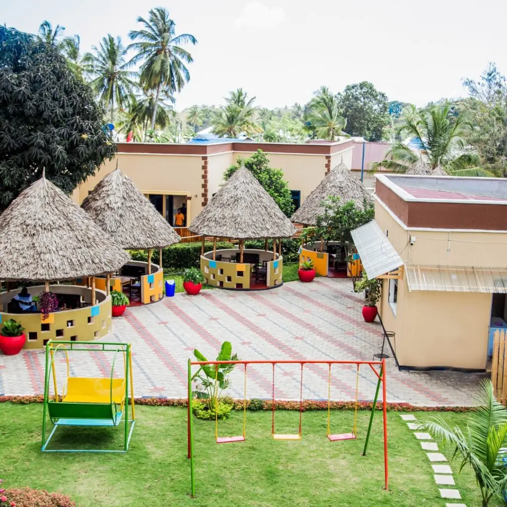 "Family Ties Inn lodge and restaurant in Mapinga Bagamoyo offering accommodation and dining"